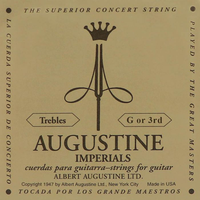 Augustine Imperial G-3 snaar voor klassieke gitaar, clear nylon, medium