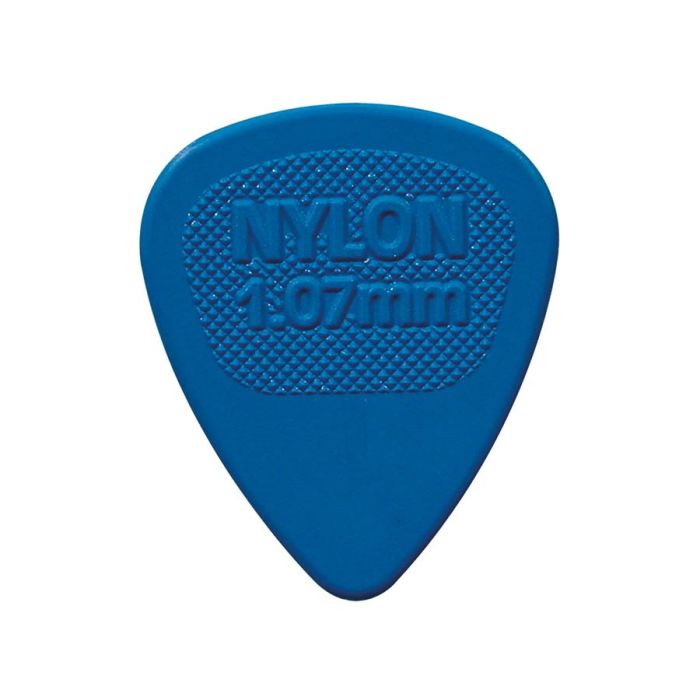 Dunlop Nylon Midi 1.07 mm. plectra, nylon, blauw, 72-pack