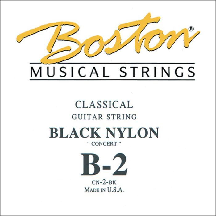 Boston Concert Series B-2 snaar voor klassieke gitaar, black nylon