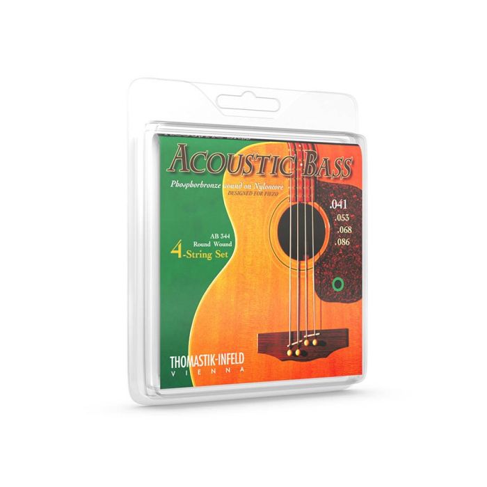 Thomastik Infeld Acoustic Bass snarenset akoestische basgitaar, phosphor br. 041-053-068-086, longscale