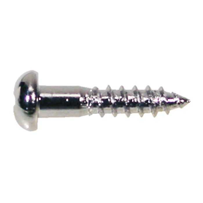 Boston screw, 2,1x10mm, 12pcs, dome head, nickel