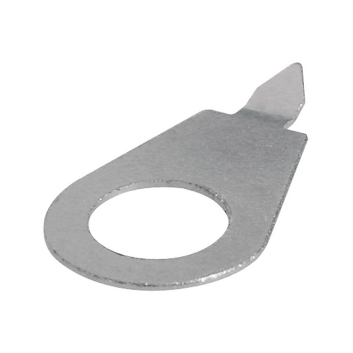 Boston pointer washers, 6-pack, 30 degrees angled point, 9,5mm hole for inch pots. nickel