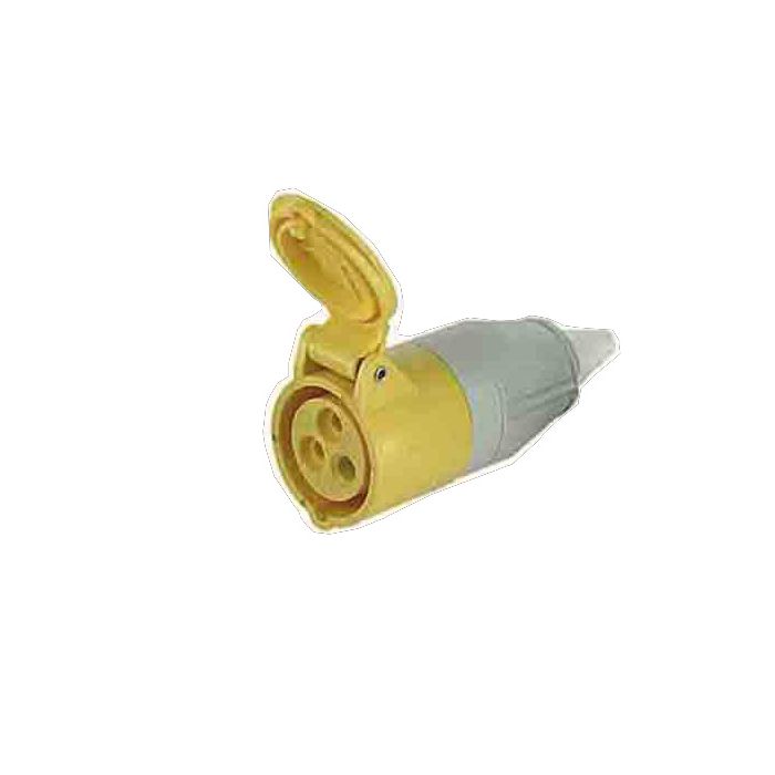 Proel power supply cable section, female, 16a 130v, 2p  t