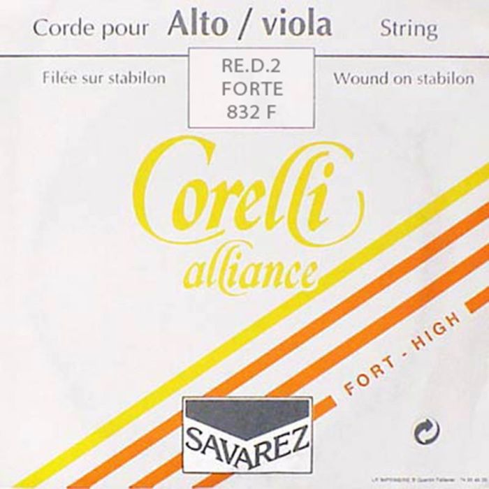 Corelli Alliance altvioolsnaar D-2, 33/37 cm., heavy, stabilon, aluminium-alloy