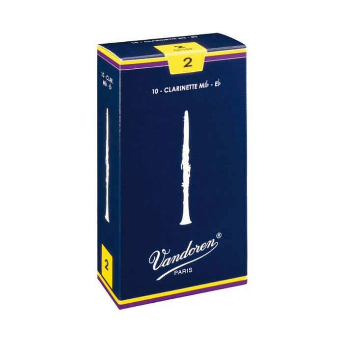 Vandoren Traditional rieten voor Eb-klarinet 2.0, 10-pack