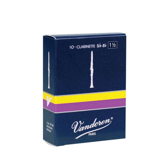 Vandoren Traditional rieten voor Bb-klarinet 1.5, 10-pack