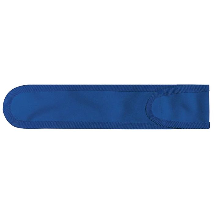 Boston blokfluittassen, licht blauw, met velcro flap, 6-pack