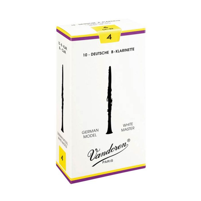 Vandoren White Master rieten voor Bb-klarinet 4.0, 10-pack