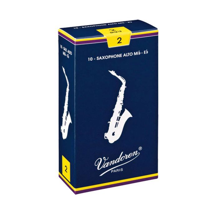 Vandoren Traditional rieten voor altsaxofoon 2.0, 10-pack