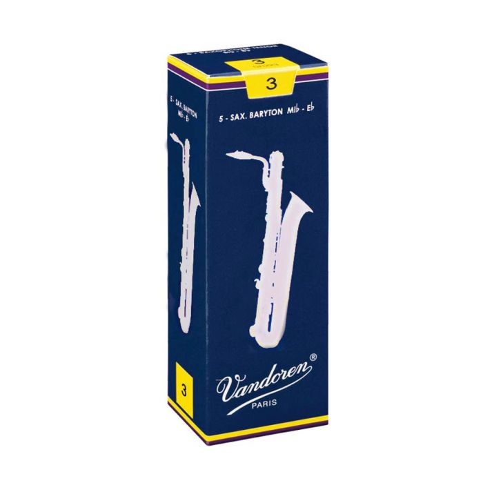 Vandoren Traditional rieten voor baritonsaxofoon 3.0, 5-pack