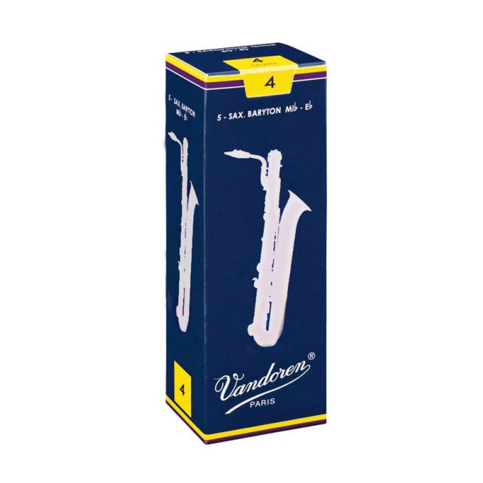 Vandoren Traditional rieten voor baritonsaxofoon 4.0, 5-pack