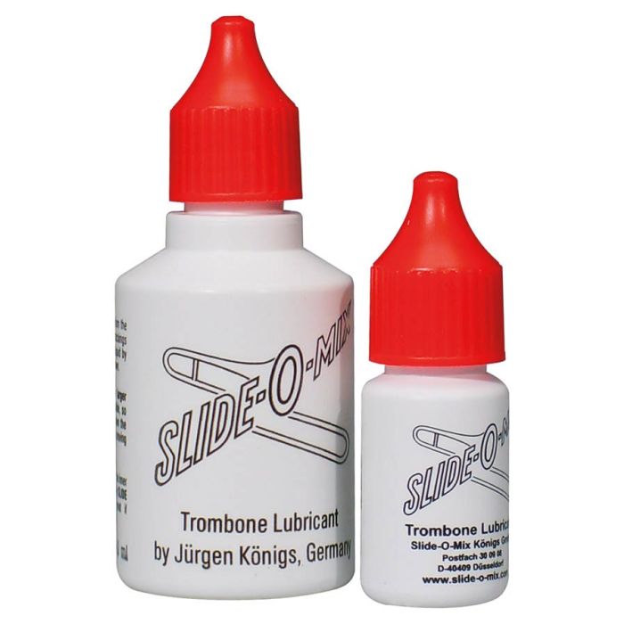 Slide-O-Mix trombone lubricant set, 2 componenten, 50 ml fles  10 ml. fles