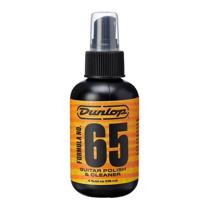 Dunlop Formula 65 guitar polish, 4 oz. pump spray bottle