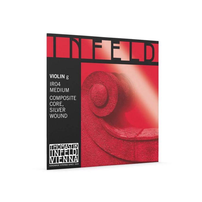 Thomastik Infeld Infeld Red vioolsnaar G-4 4/4, rood, silversteel wikkeling