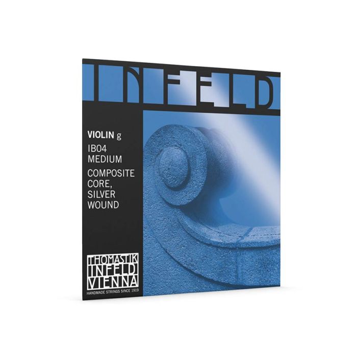 Thomastik Infeld Infeld Blue vioolsnaar G-4 4/4, blauw, silversteel wikkeling