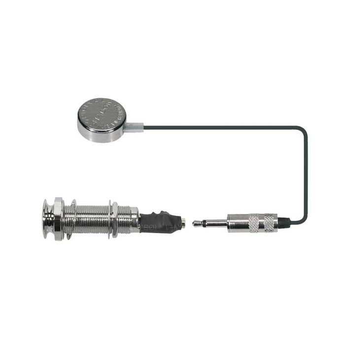 Shadow transducer, permanent mount, endpin jack