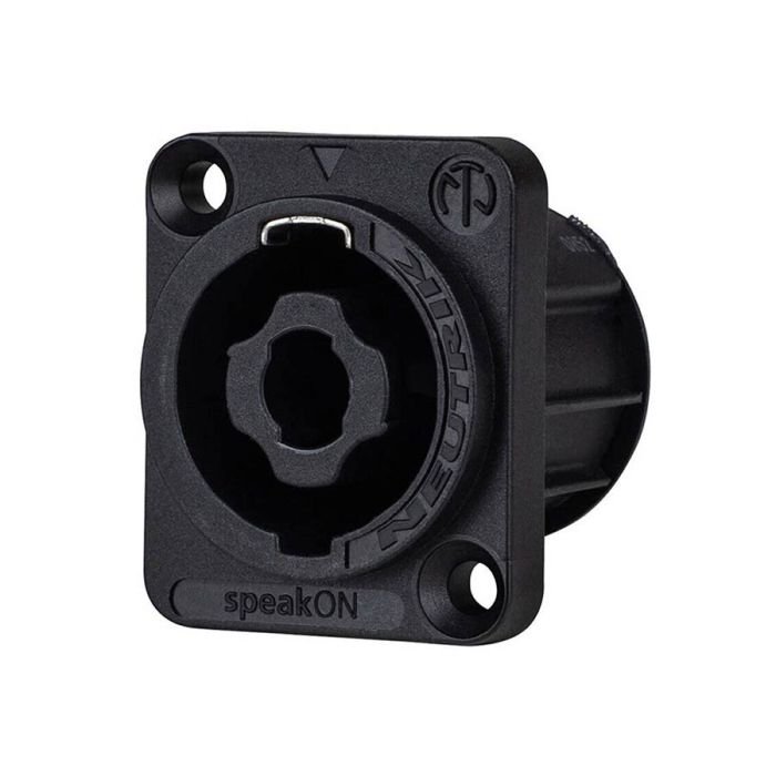 Neutrik Speakon chassis connector, 4-polig, vierkant