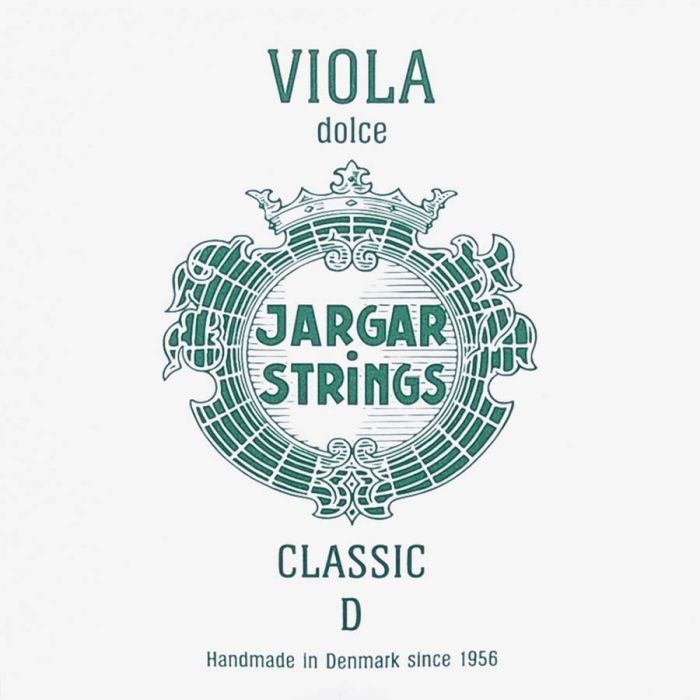 Jargar Classic Green altvioolsnaar D-2, soft, groen, flexi-metal