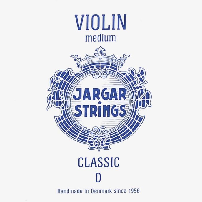 Jargar Classic Blue vioolsnaar D-3, medium, blauw, flexi-metal