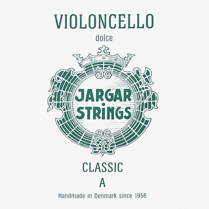 Jargar Classic Green cellosnaar A-1, soft, groen, flexi-metal