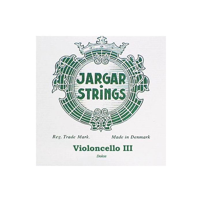 Jargar Classic Green cellosnaar G-3, soft, groen, flexi-metal