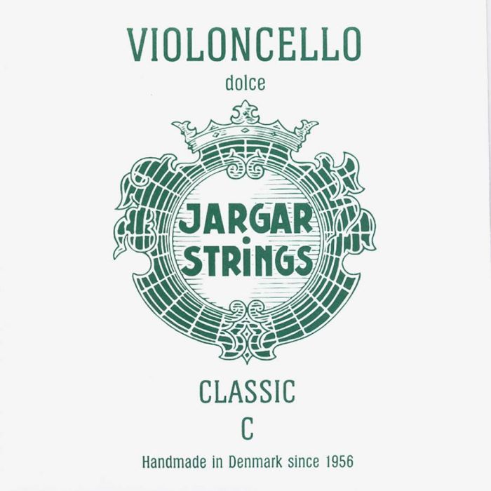 Jargar Classic Green cellosnaar C-4, soft, groen, flexi-metal