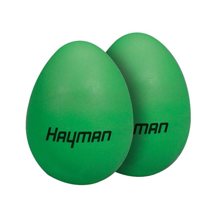 Hayman schudeieren, plastic, groen, paar, 35 grams