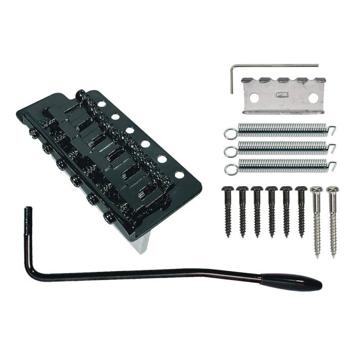 Boston tremolo Stallion, pitch 10,8mm, lefthanded, black