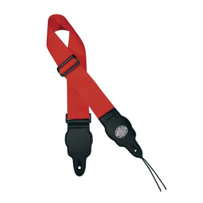 Gaucho Standard Series gitaarriem, rood nylon