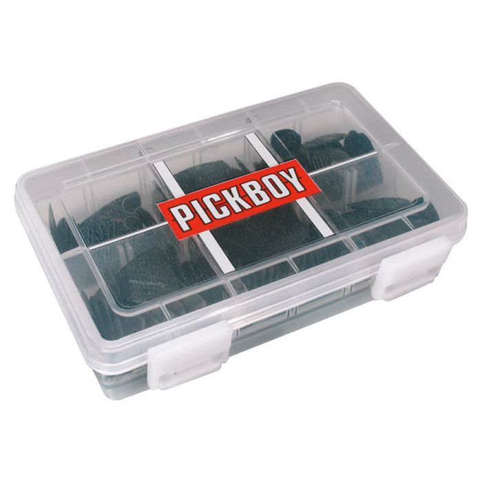 Pickboy Edge 180-delige plectrumkit, carbon graphite