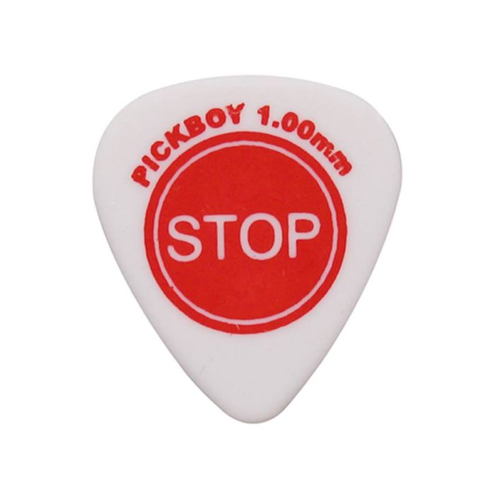 Pickboy Celltex 1.00 mm. plectra met "stop"-design, 50-pack