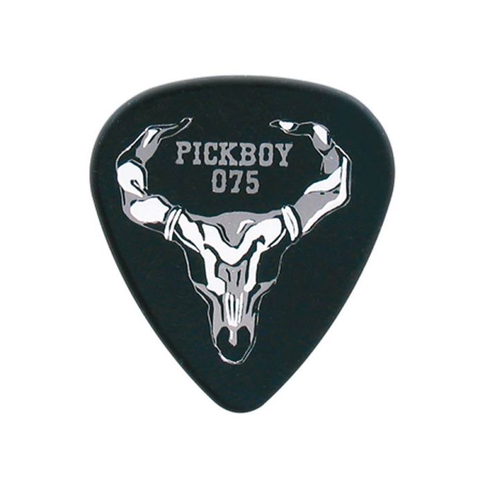 Pickboy Celltex 0.75 mm. plectra met "buffalo"-design, 50-pack