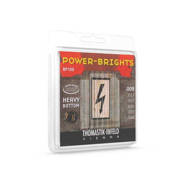 Thomastik Infeld Power Brights snarenset elektrisch, magnecore, 009-011-017-026-037-046