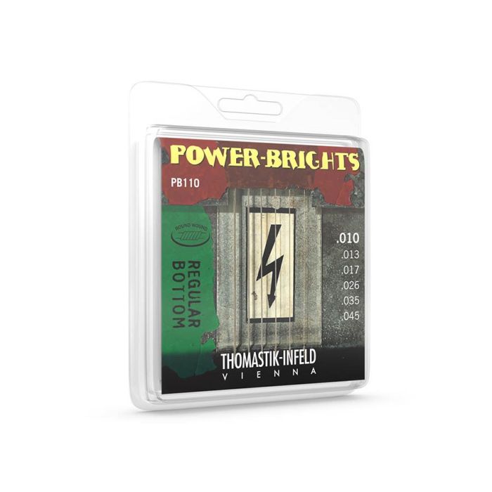 Thomastik Infeld Power Brights snarenset elektrisch, magnecore, 010-013-017-026-035-045