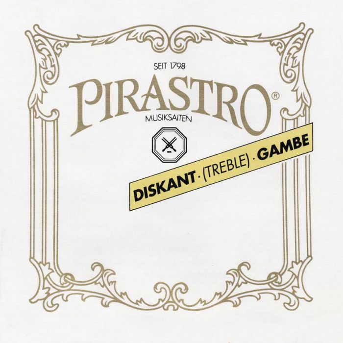 Pirastro Diskant Gambe E-3 snaar voor diskantgamba, (17 1/2), gut