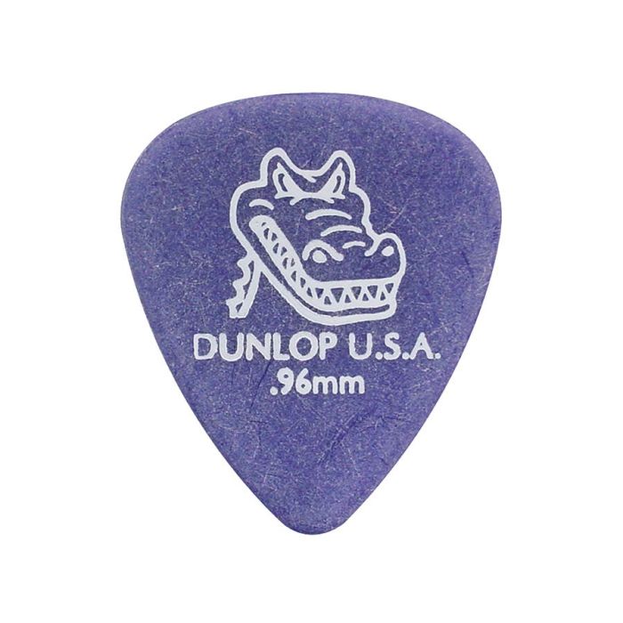 Dunlop Gator Grip 0.96 mm. plectra, paarsblauw, 12-pack