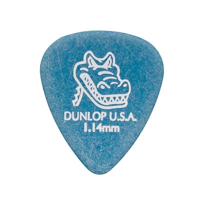 Dunlop Gator Grip 1.14 mm. plectra, blauw, 12-pack