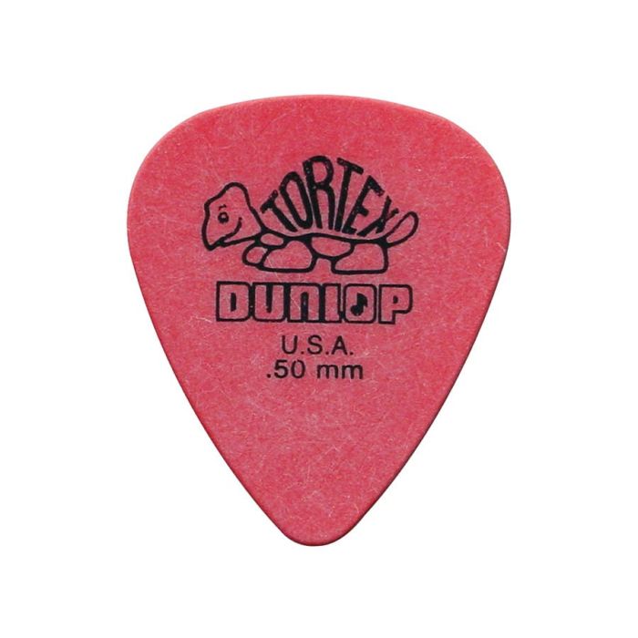 Dunlop Tortex Standard 0.50 mm. plectra, rood,  12-pack