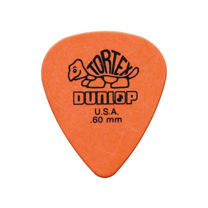 Dunlop Tortex Standard 0.60 mm. plectra, oranje, 12-pack