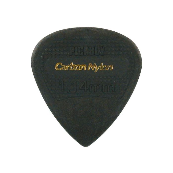 Pickboy Edge 1.14 mm. plectra, carbon graphite, 12-pack