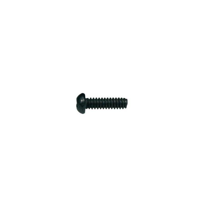 Boston switch bolt, 3,4x12mm, 12pcs, dome head, 6-32 thread for USA lever switches, black