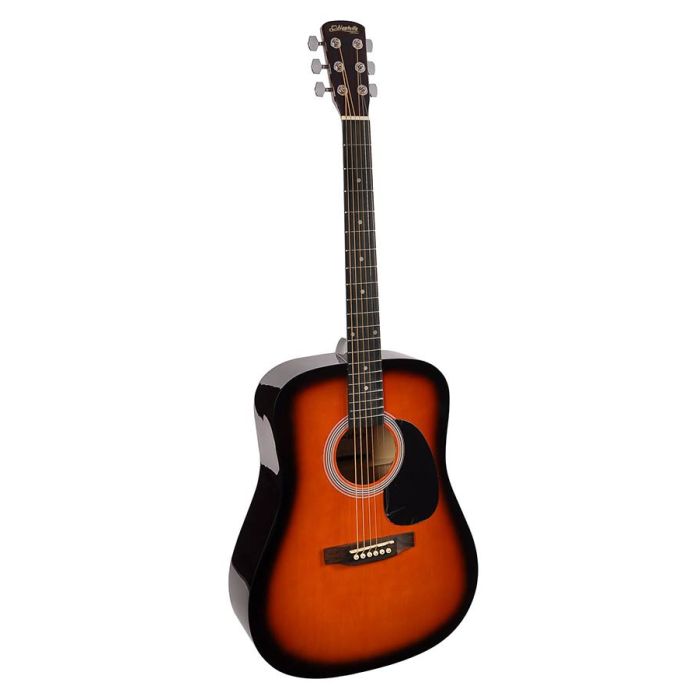 Nashville akoestische gitaar, dreadnought, diecast mechanieken, sunburst