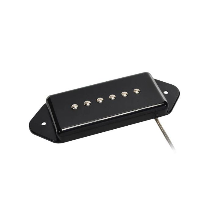 Boston Vintage single coil pickup, Alnico 5 bar, braided shield wiring, waxed enamel wire, 9.5K bridge, black1