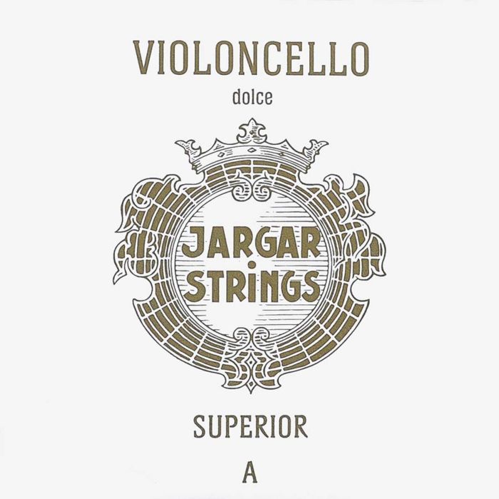 Jargar Superior cellosnaar A-1, soft, groen, superior edition