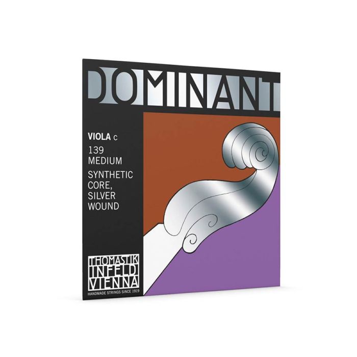 Thomastik Infeld Dominant altvioolsnaar C-4 4/4 (37cm/14,5"), medium, synthetic core, silver