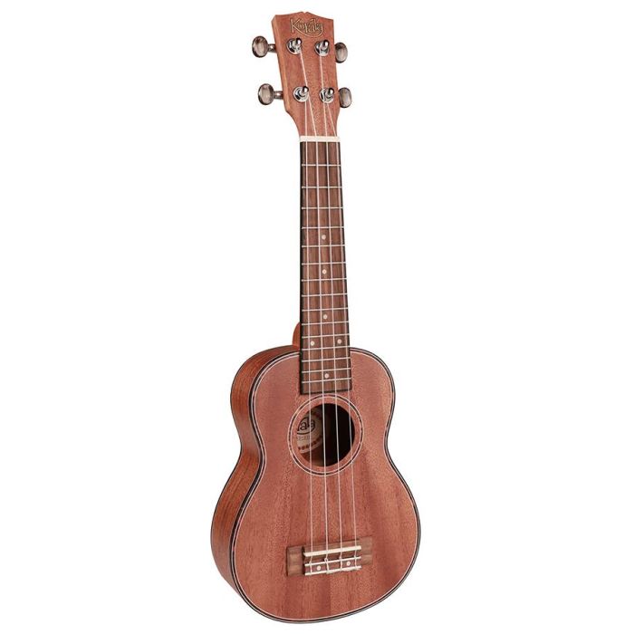 Korala Performer Series sopraan ukelele, geheel sapele, met gitaarmechanieken, toets van engineered hout