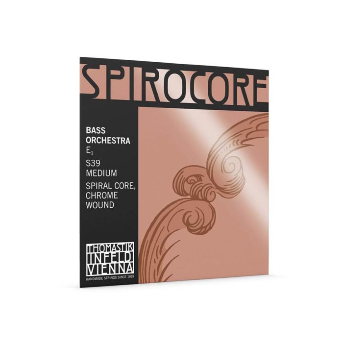 Thomastik Infeld Spirocore contrabassnaar E-4 4/4, 110cm, medium, spiral core, chrome