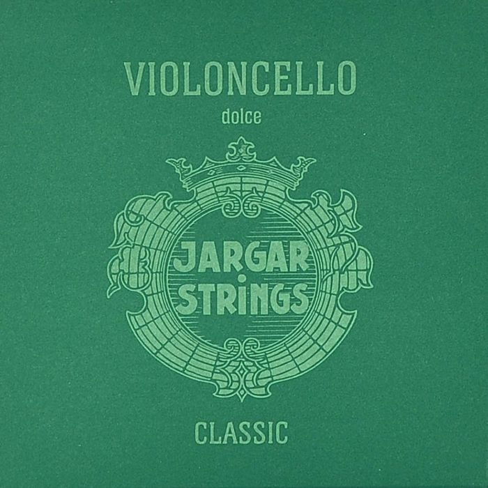 Jargar Classic Green snarenset voor cello, soft, flexi-metal