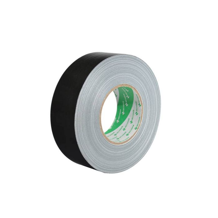 Nichiban Standard gaffa tape, zwart, 50 mm, 50 meter, Nichiban