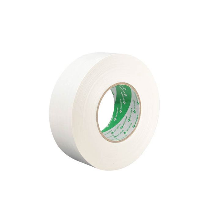 Nichiban Standard gaffa tape, wit, 50 mm, 50 meter, Nichiban